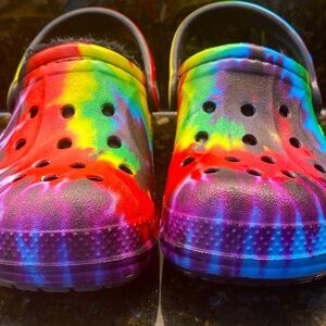 Crocs Lined Tie-Dye